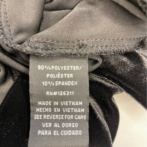 Ronni Nicole Velvet Looking Open Front Cardigan - Picture 7 of 9